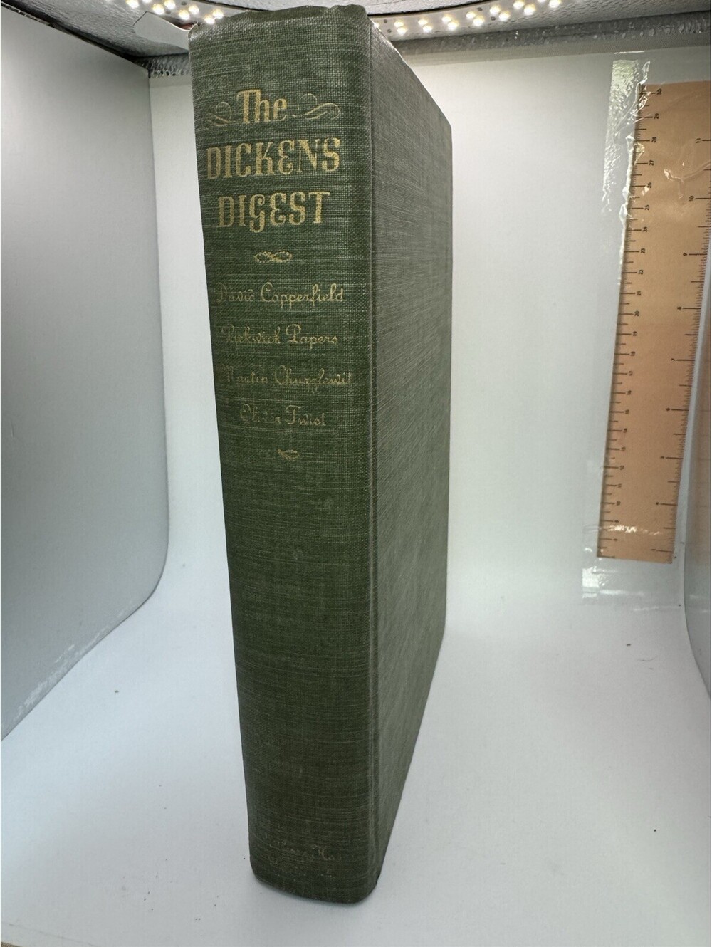 The Dickens Digest Hard Cover Book Vintage 1943, First Edition!